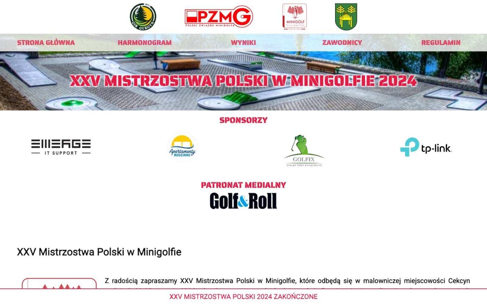 XXV Mistrzostwa Polski w Minigolfie