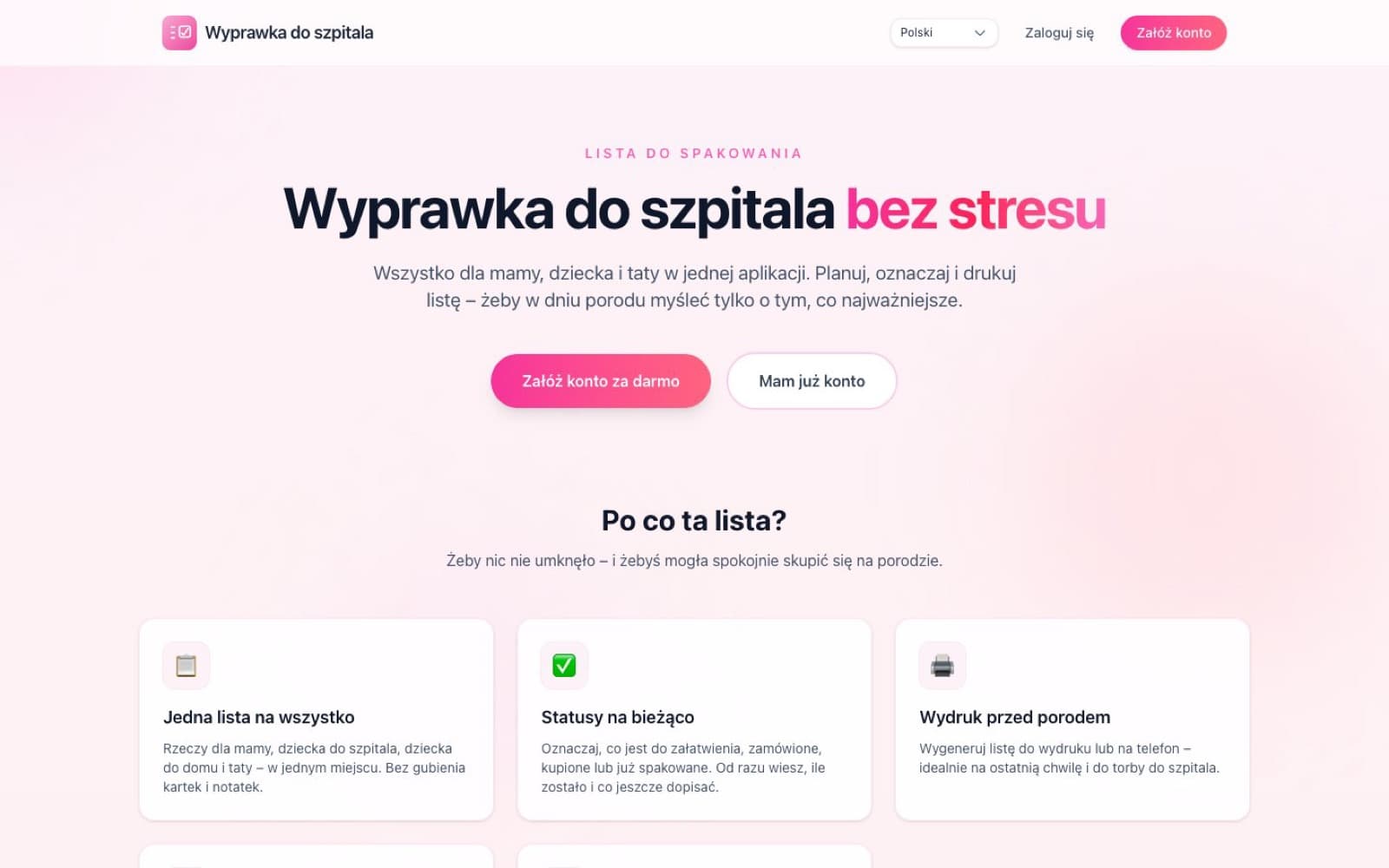Zrzut ekranu strony misjawyprawka.pl